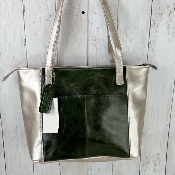 Genuine Leather Tote Handbag Aurielle by Carryland Shoulder Bag Large Size - Picture 7 of 14